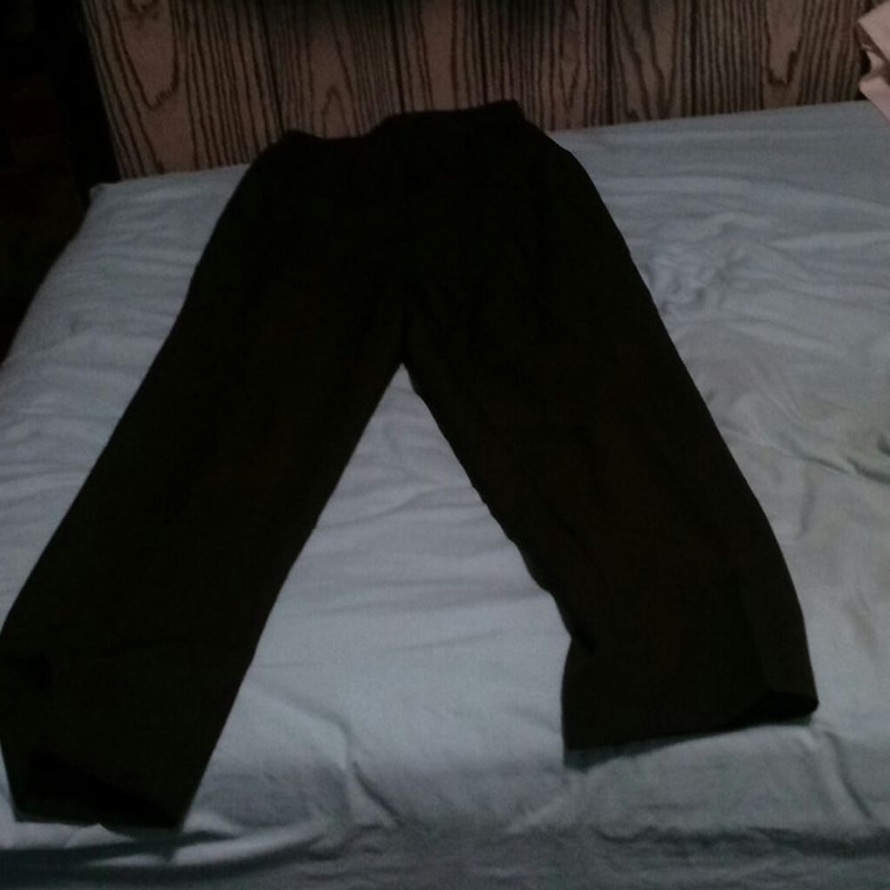Brown Elastic pants